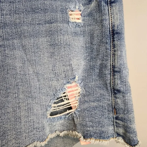 Stylish Blue Denim Jeans with Plaid Accent. Marca Joe Boxer. Size 16W. - Picture 9 of 9